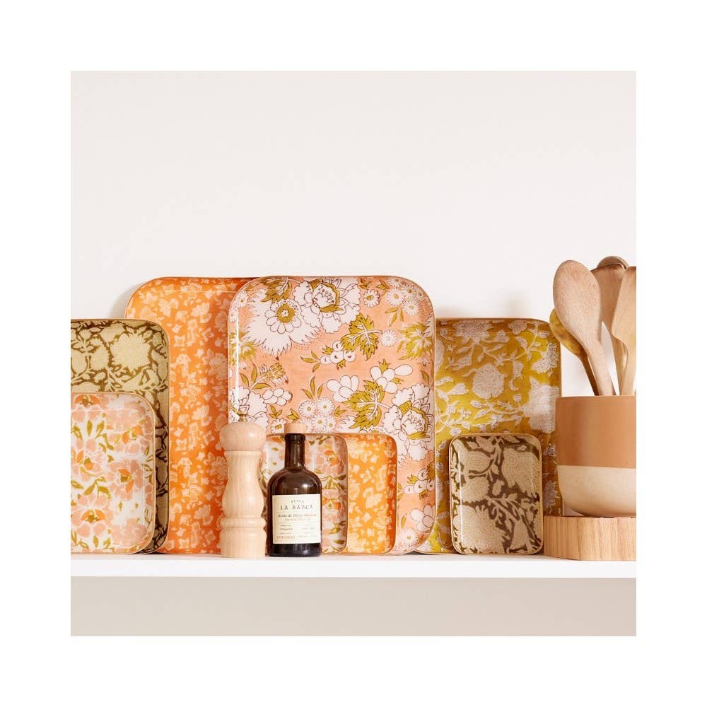 Bonheur du Jour - Wholesale Decorative Tray - Tiny Plateau - Chandra Kaki3