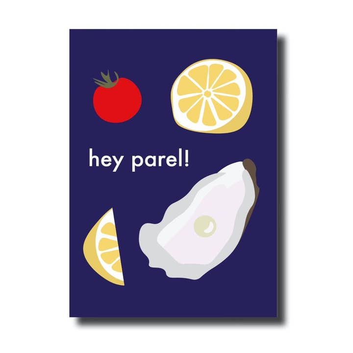 Postkort · Hej perle! blå for engroshandel hos De Lange Tafel