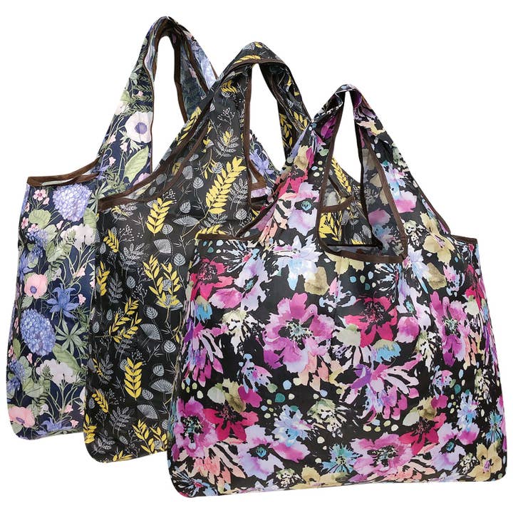 Wrapables.com - Wholesale Grocery/Shopping Bag - Wrapables Eco-Friendly Large Nylon Reusable Bags (Set of 3)160