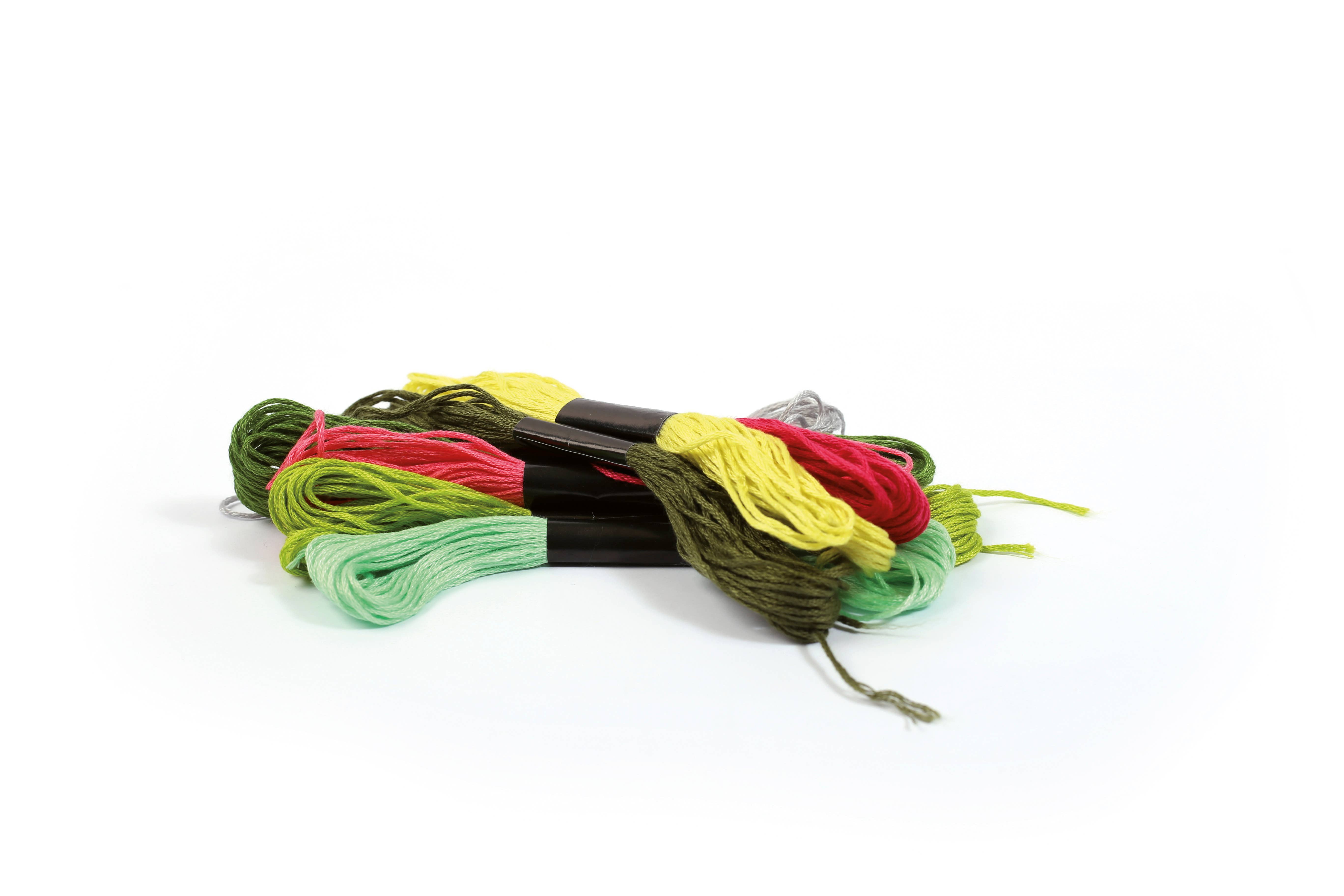 Graine Créative - Wholesale Craft Sewing Kit - CACTUS WOODEN EMBROIDERY DRUM KIT Ø 155mm7