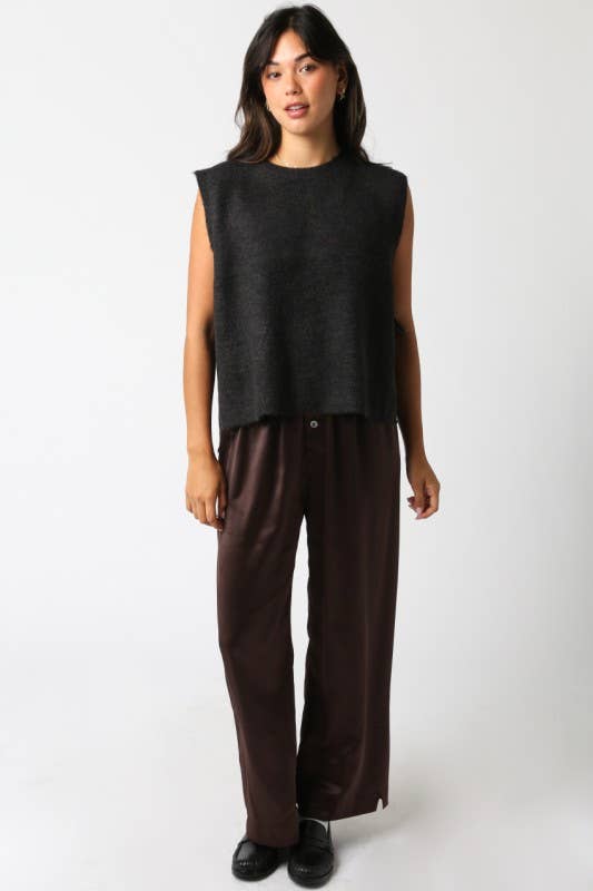 Olivaceous - Wholesale Sweater Vest - Women's - Kristin Knit Vest3