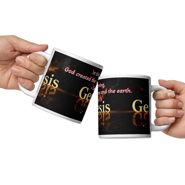 Genesis 1:1 Mug | Space Design for Faith & Inspiration for wholesale by Grow Your Faith