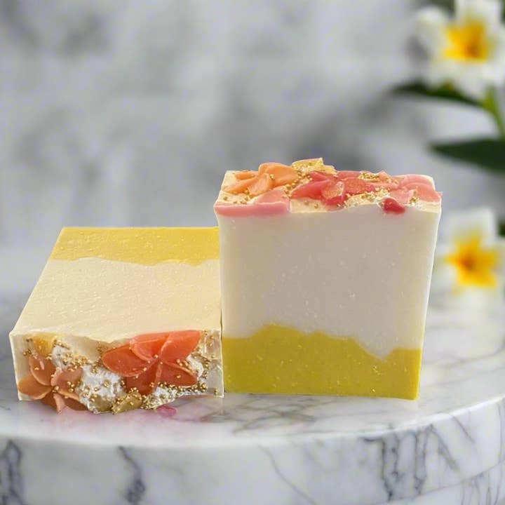 Plumeria Lei for wholesale by Saltwater Artisan Soaps