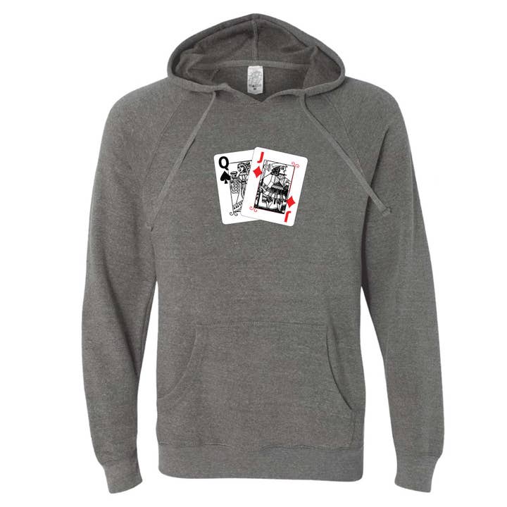 Pinochle North Dakota Hoodie voor wholesale door Wheatheadz
