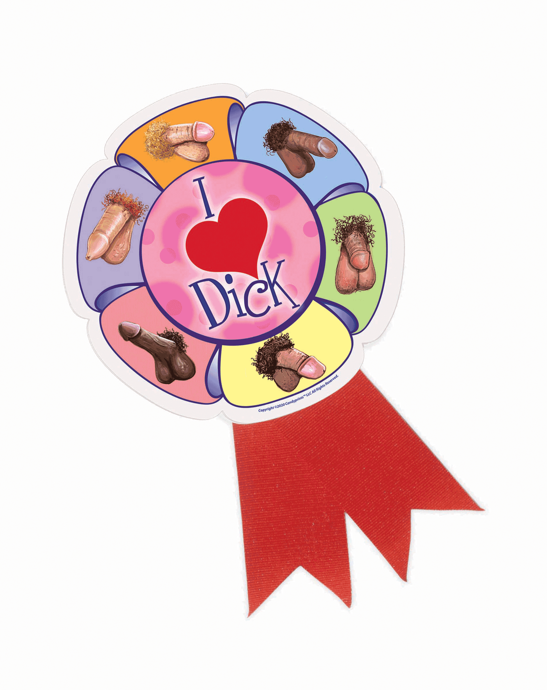 Little Genie Productions - Vente Cadeaux pour invités - Pin's Fête J'aime le Zizi Sale0