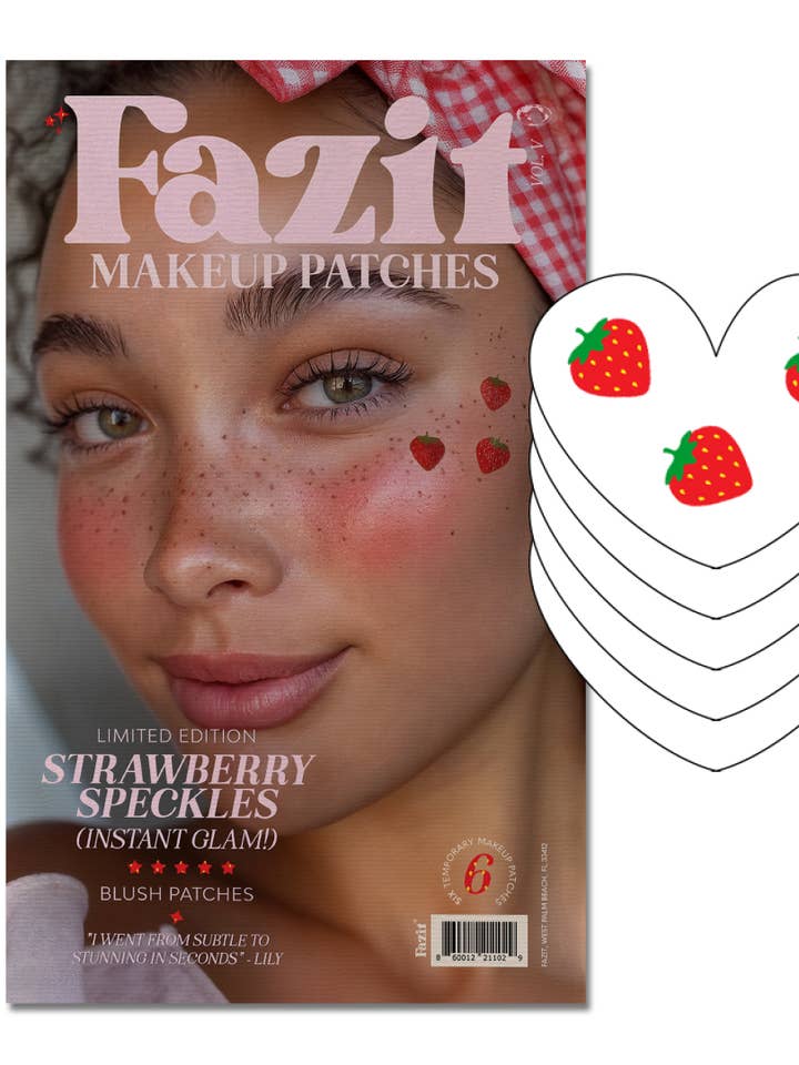 Fazit Makeup Patches Strawberry Speckles for wholesale by Fazit