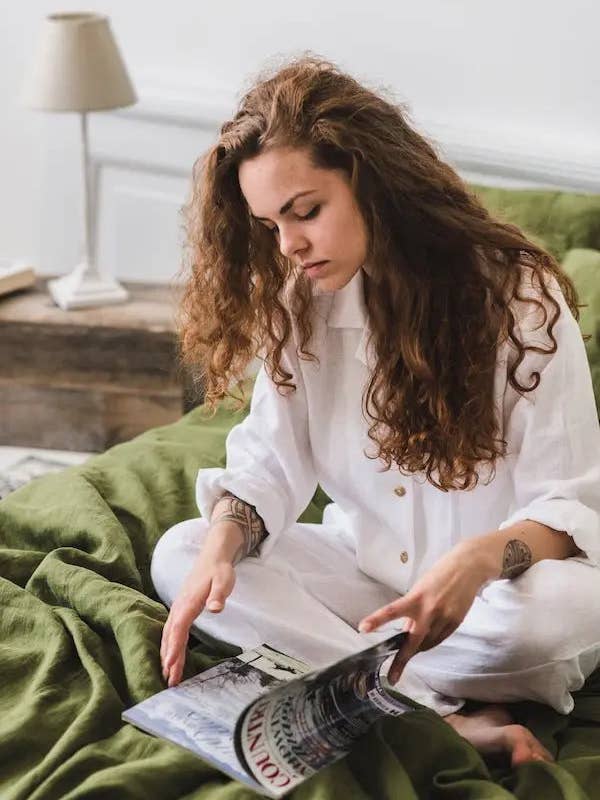 Epic Linen - Wholesale Sleepwear Set - Women's - Linen Pajama Set with pants0