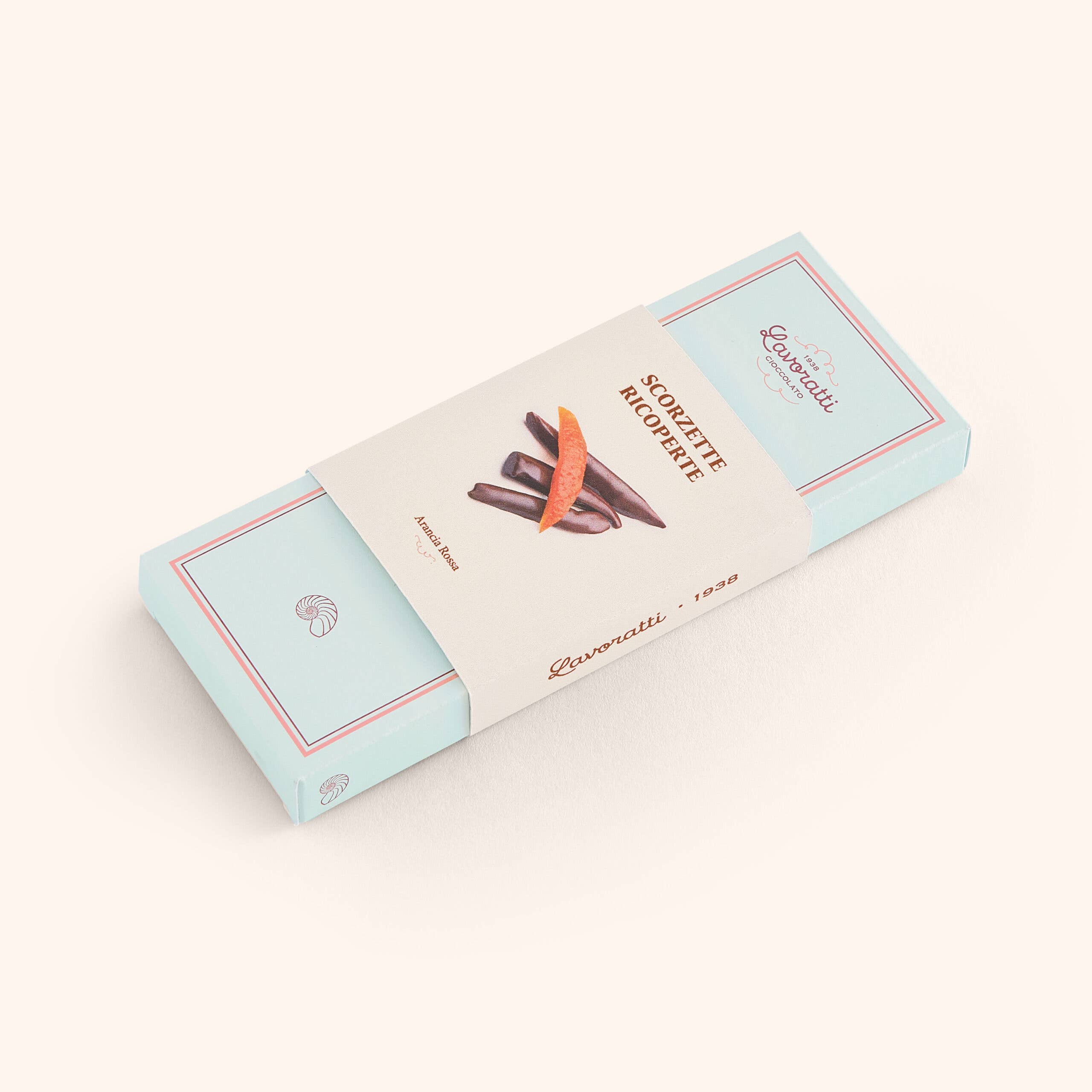 Cioccolato Lavoratti 1938 - Wholesale Chocolate Covered Sweets - Red Orange Peels and Dark Chocolate 60g4