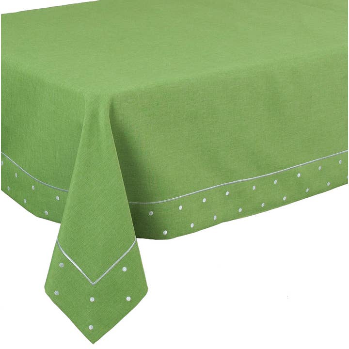 Polka Dot Tablecloth for wholesale by Xia Home Fashions & Manor Luxe