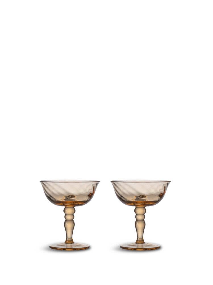 Sagaform AB - Wholesale Drinking Glass/Cup - BYON Design Italian Coupe Opacity 2Pcs/Set1
