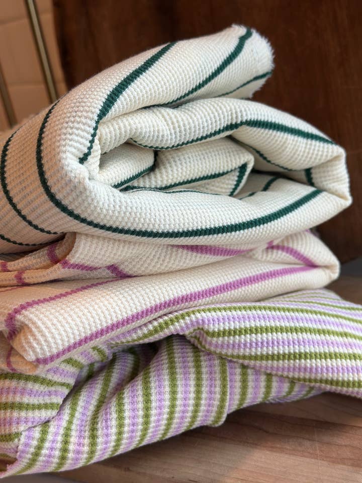 Cotton Spandex Thermal Knit for wholesale by ISEE FABRIC