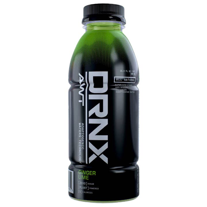 DRNX AWT Agua de jengibre y lima (16,9 oz) (Pack de 12) para venta al por mayor de AI Distribution