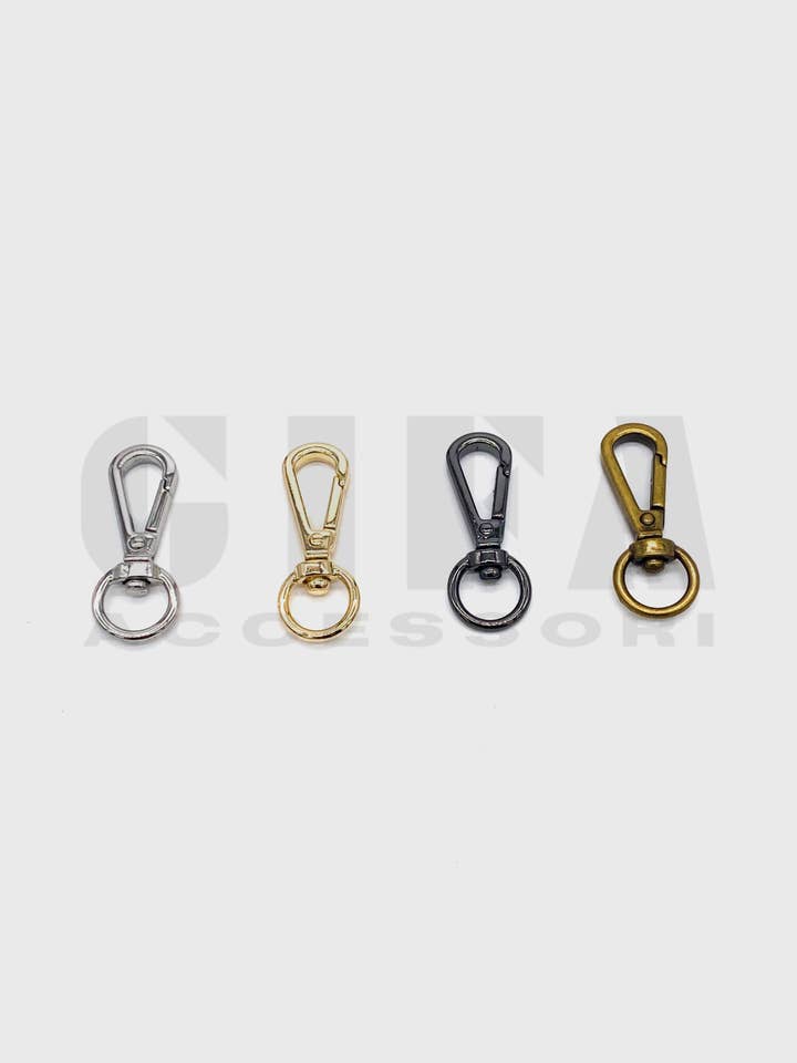 Carabiners 1 cm art 1488 for wholesale by Gifa Accessori