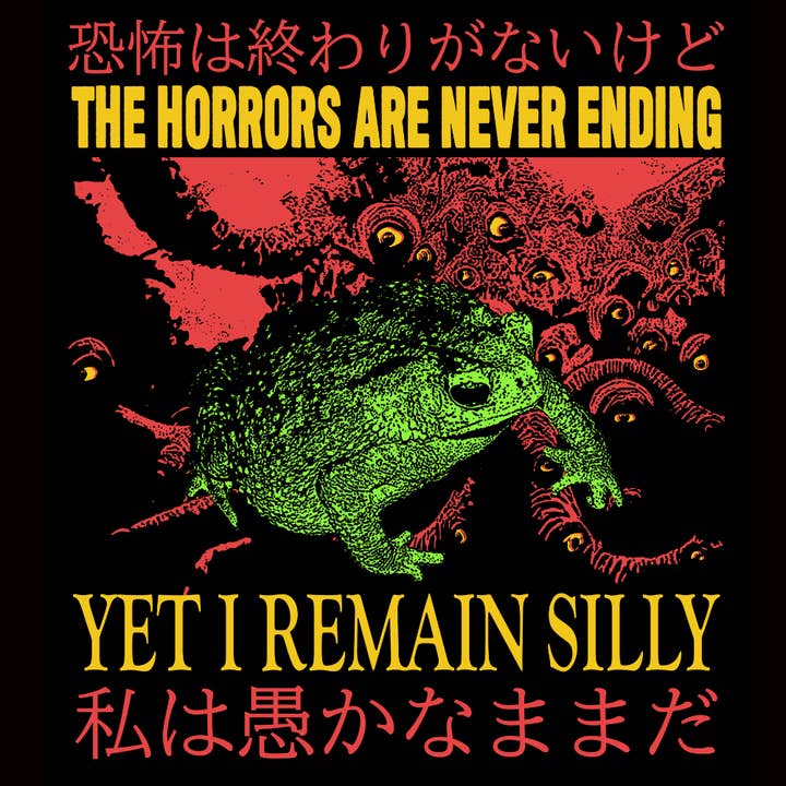 'Die Schrecken enden nie' Shirt für den Großhandel von Wicked Clothes