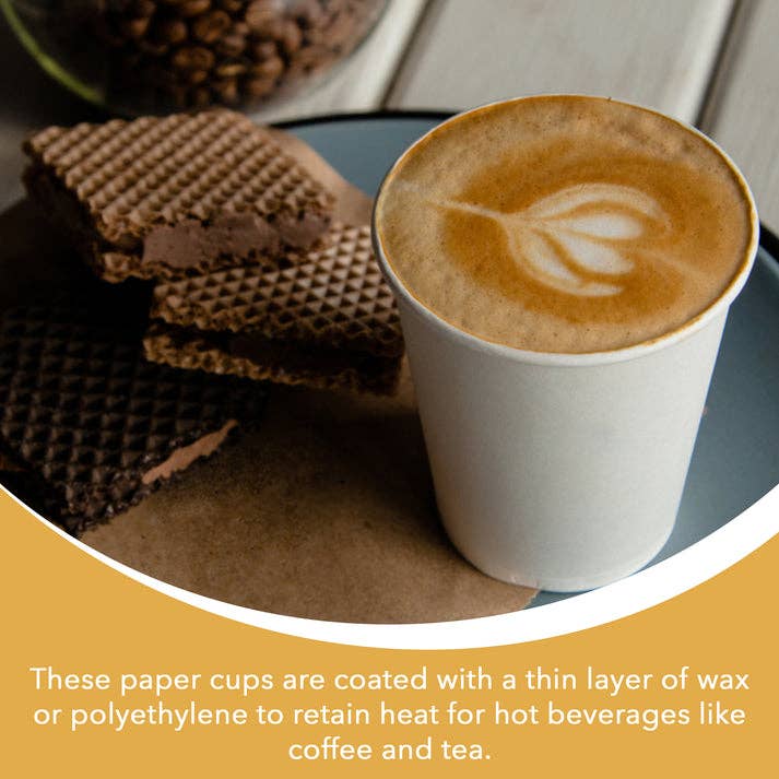 Three Leaf Products - Vendita all'ingrosso Tazze monouso - Bicchieri freddi in carta a tre foglie da 8 once, 1000 ct.6