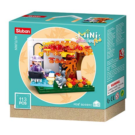 Texas Toy Distribution - Wholesale Building Set - Kids - Mini Handicraft Four Seasons Building Brick Display Set12