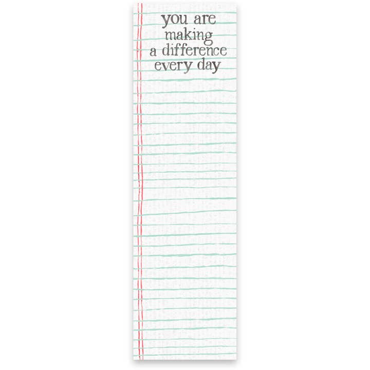 You Are Making A Difference List Pad for wholesale by Primitives by Kathy