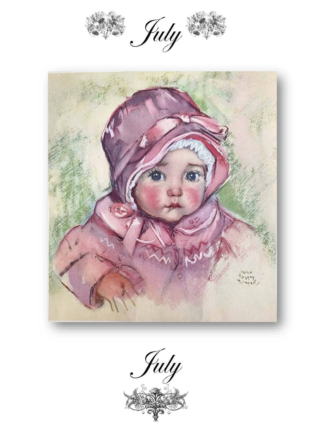 VINTAGE LADIES COLLECTION - Wholesale Memory Book - Kids & Baby - Vintage Illustrators Collection: BABY'S BOOK.15