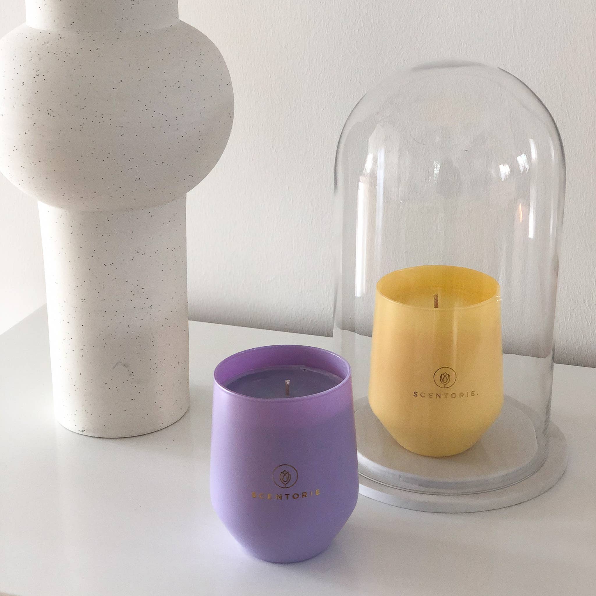 SCENTORIE. - Wholesale Jar/Filled Candle - LOVE ARTIST Rape Wax Scented Candle 300g/60h 6