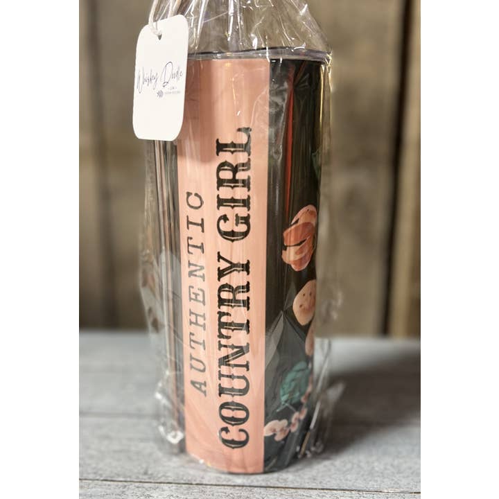 Gobelet de 20 oz Authentic Country Girl pour la vente par Whiskey Doodle
