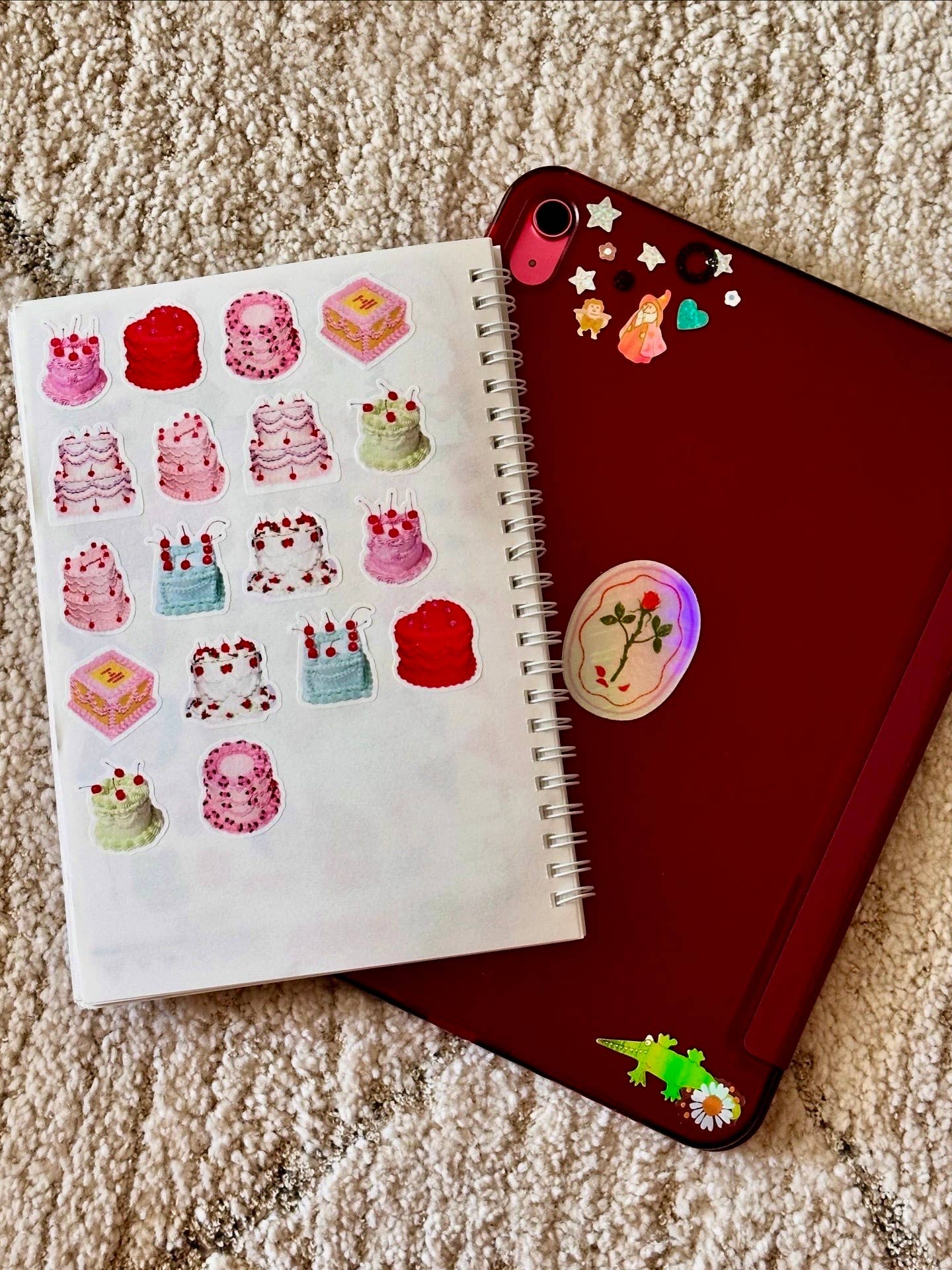 Shellflower - Wholesale Sticker - Cakes Washi Flake Stickers 4