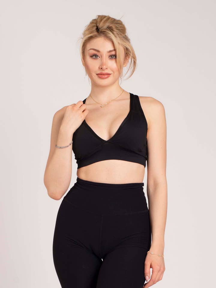 Spacedye Heart Bra for wholesale by House of Trigal