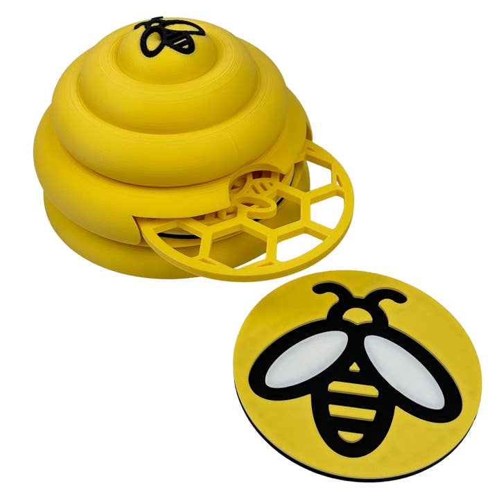 Beehive Coaster Set for wholesale by Made Happy Gifts