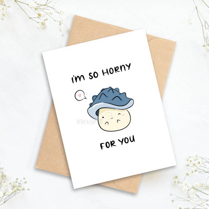 Jeg er så liderlig For Dig Lykønskningskort for engroshandel hos inkbymi