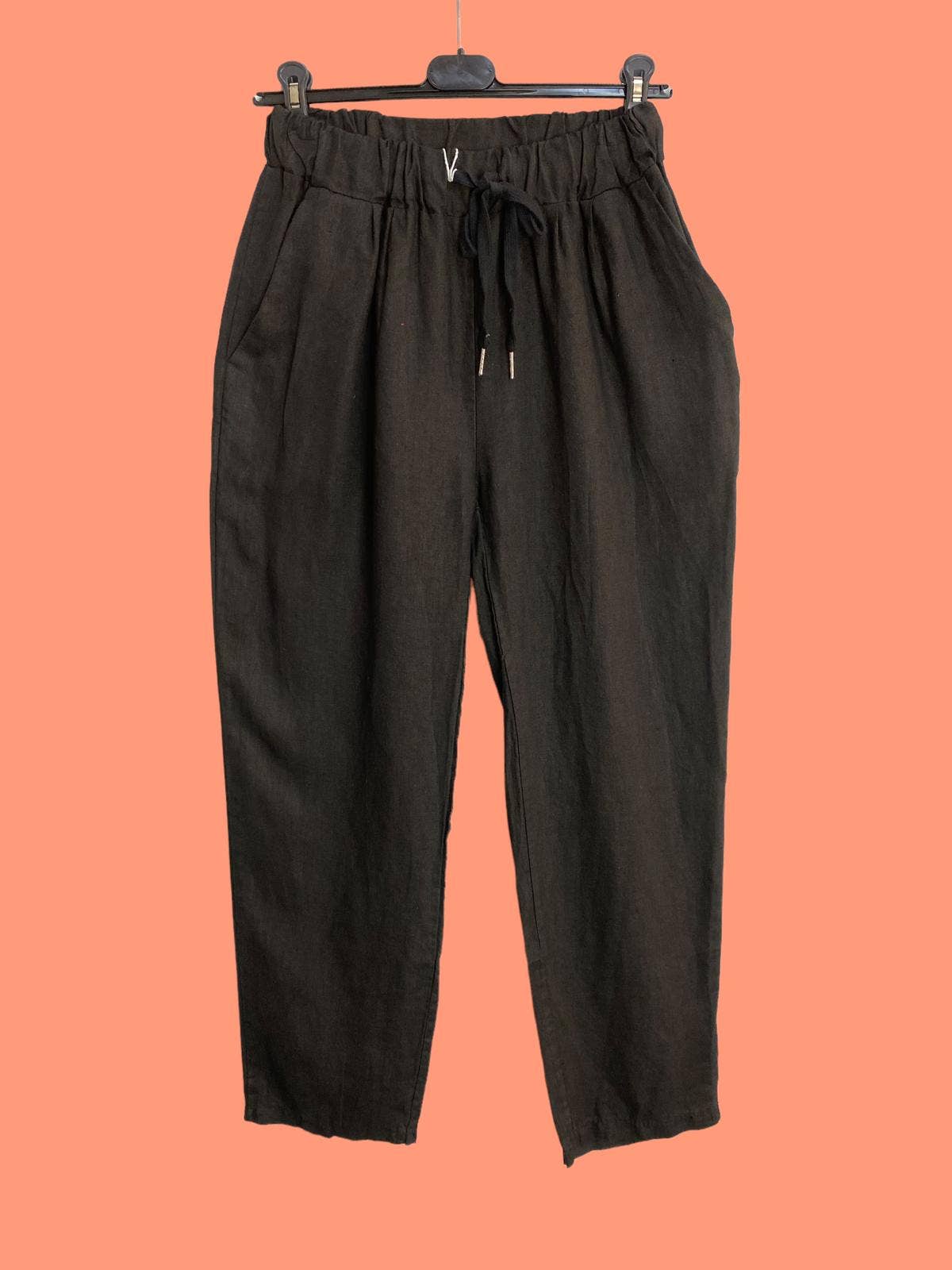 la maison des fibres naturelles – Engroshandel Bukser - Dame – bukser 668121 100% Hør fremstillet i Italien68