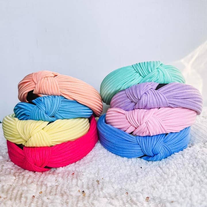 8pc Headband Set - Spring for wholesale by Golden Rae Wholesale