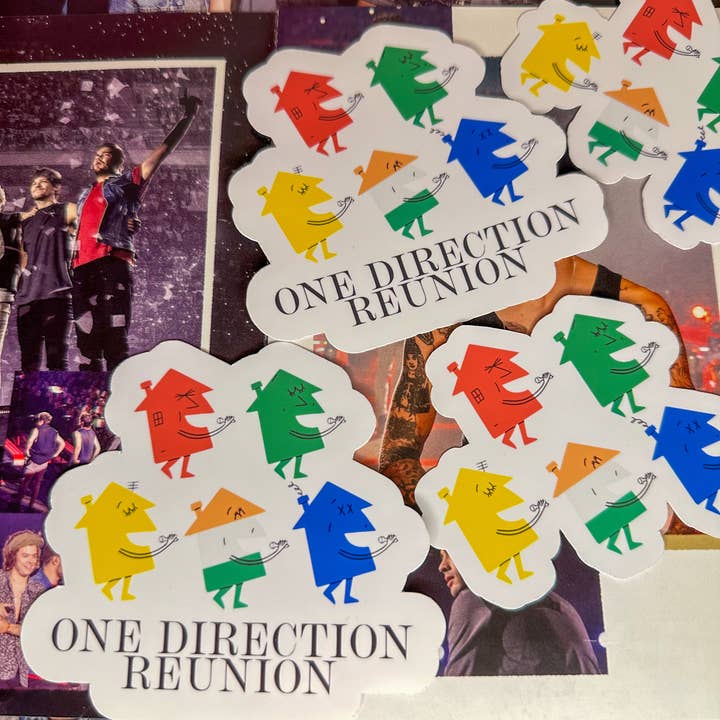 SpicyStylesCo - Wholesale Sticker - 1D LOT house sticker