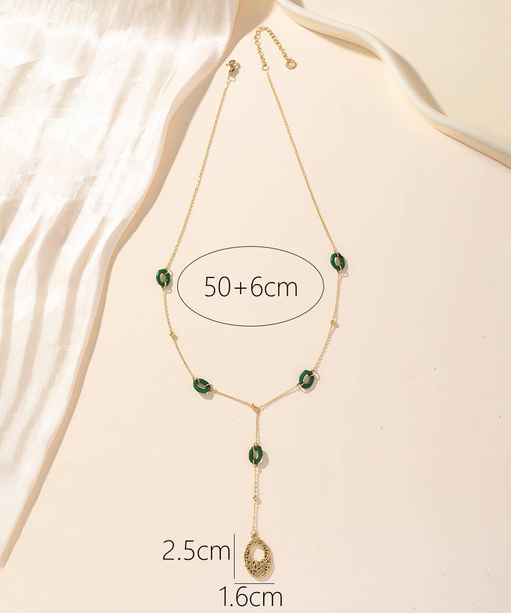 Blossom bijoux - Vente Sautoir et collier en Y - Collier Y Acier 24CCA0121