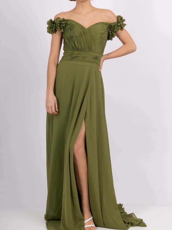 Long dress F86008 for wholesale by Invitadissimas