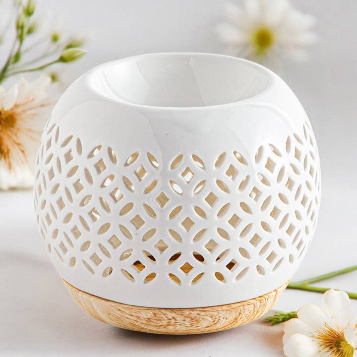Zen'ArĂ´me - Wholesale Fragrance Warmer - Qianbi Ceramic Fragrance Burner for Melts and Scents10
