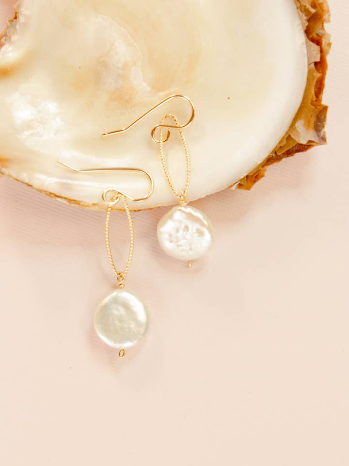 Pearlescent Serenade Earrings for wholesale by Monsieur Pamplemousse