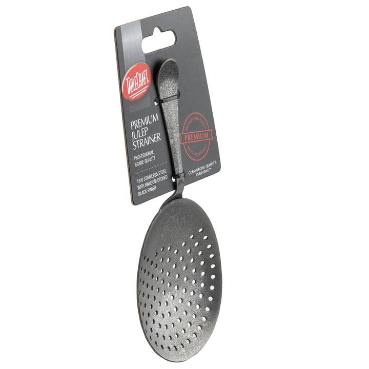 TableCraft Products Company - Wholesale Bar Tool - Premium Collection Julep Strainer, Acid-Etch Finish4