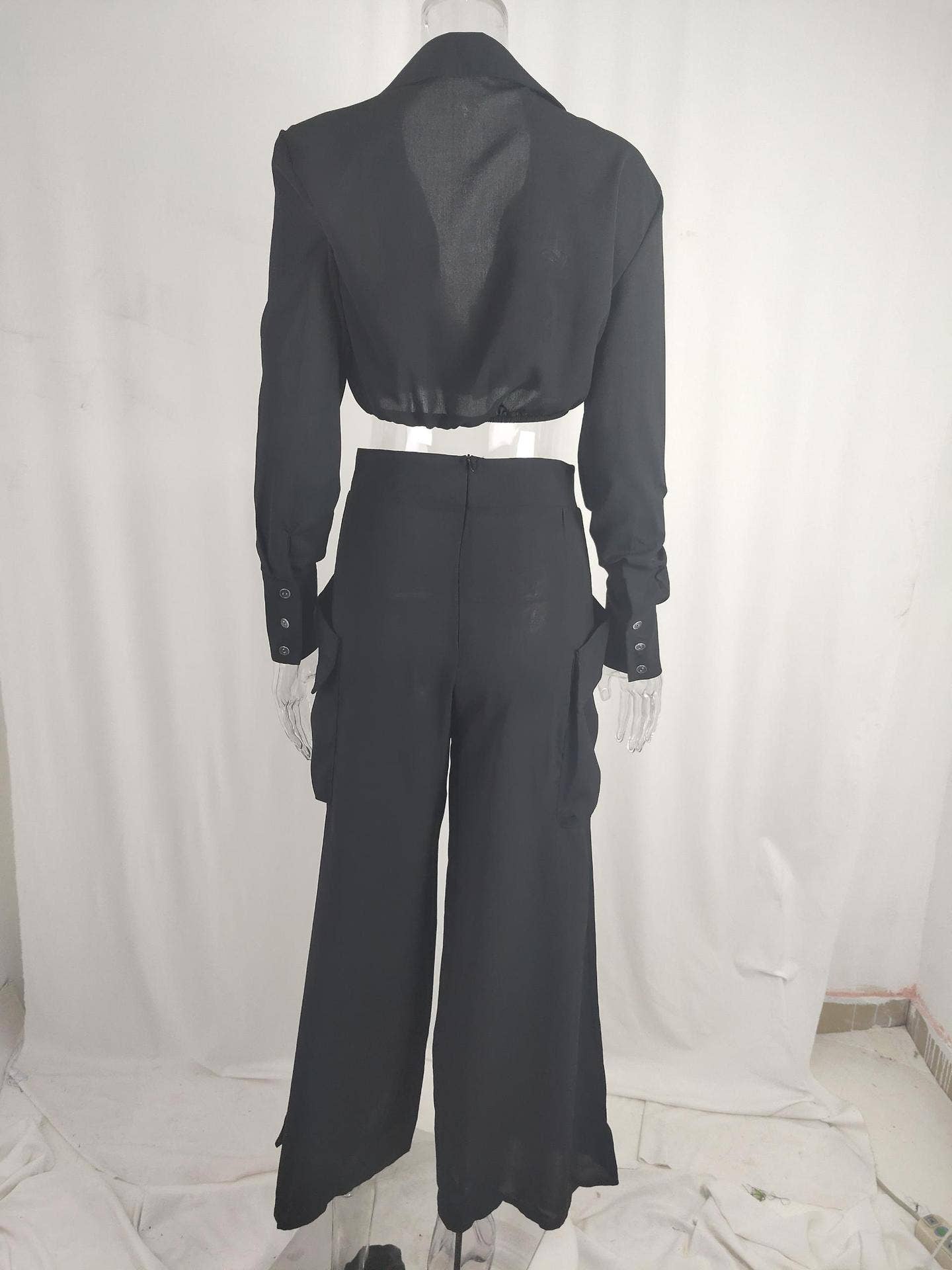 Lily Clothing - Wholesale Top & Pant Set (NOT Loungewear) - Women's - SOLID COLOR TEMPERAMENT COMMUTER FASHION SET9