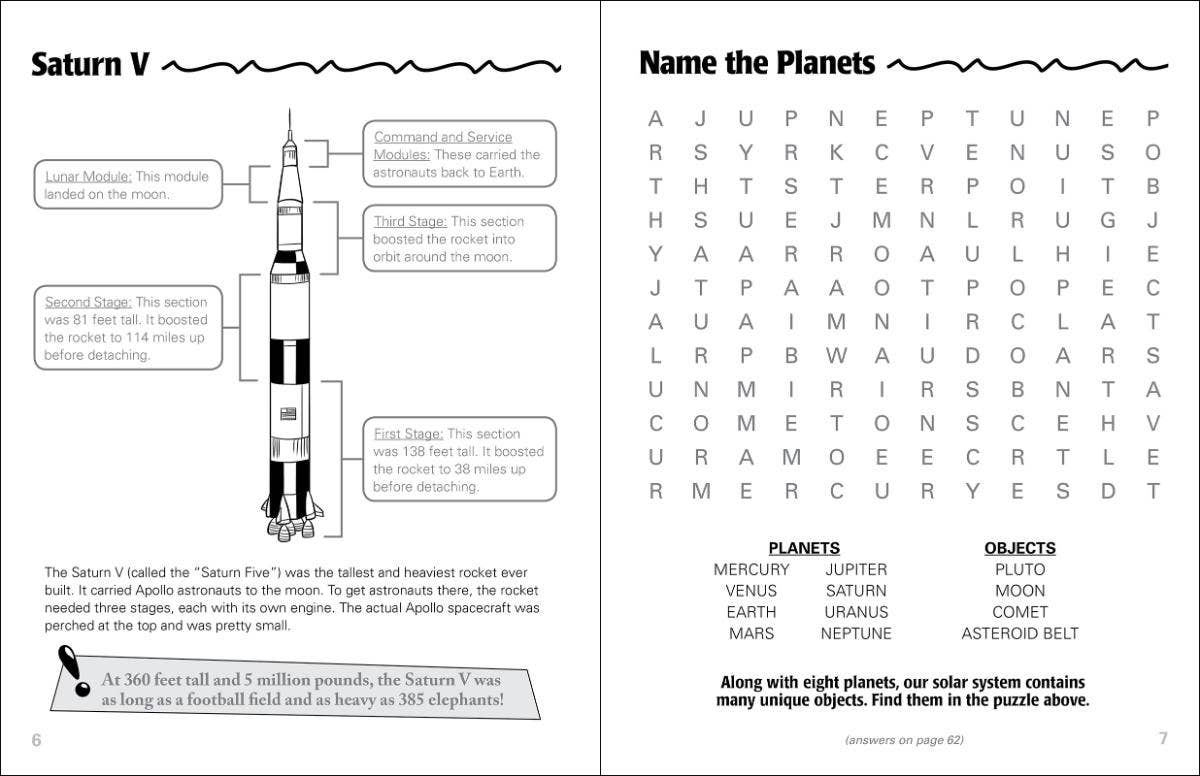 AdventureKEEN - Wholesale Coloring & Activity Book - Kids & Baby - Outer Space Activity Book1