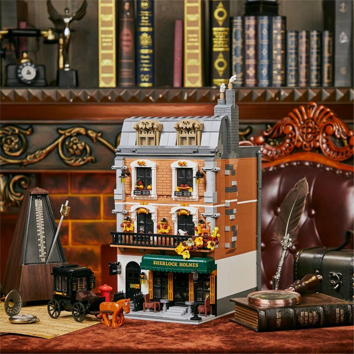 Pantasy/Puremind - Wholesale Building Set - Kids - Sherlock Holmes 221B Baker Street Apt2