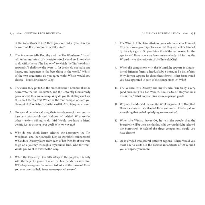 Hachette Book Group - Wholesale Classics - The Wonderful Wizard of Oz by L. Frank Baum8