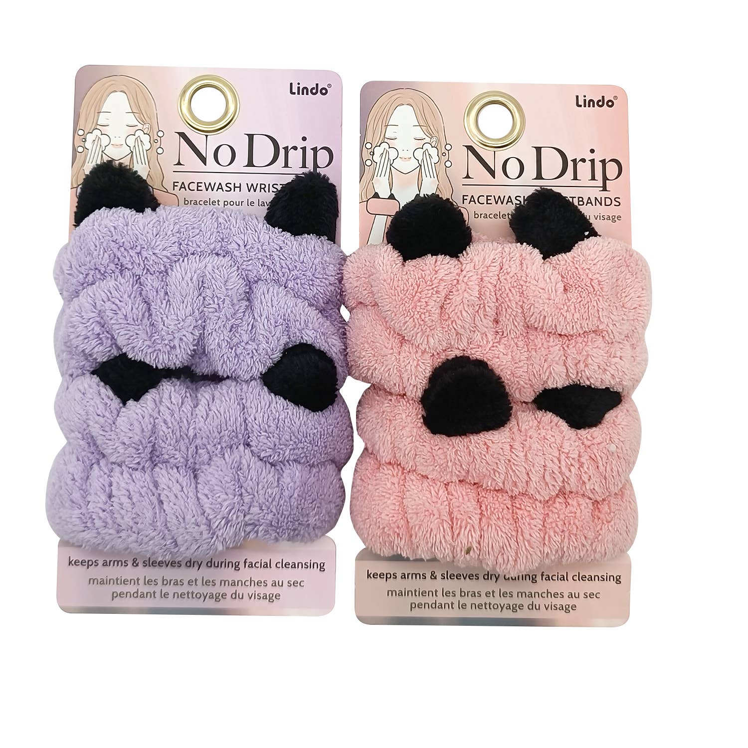 Lindo - Wholesale Wristband - Lindo No Drip Kitty Facewash Wristband1