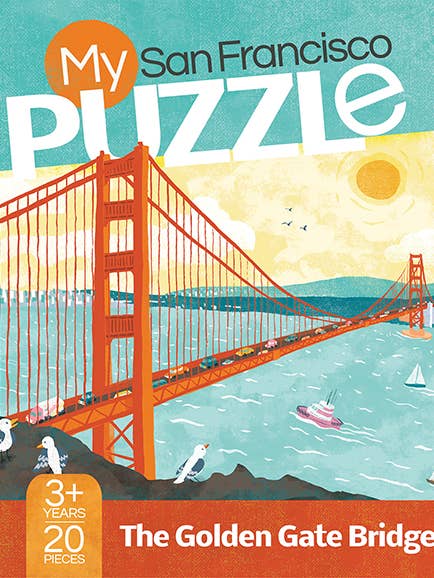 My San Francisco 20-Piece Puzzle for wholesale by Sourcebooks