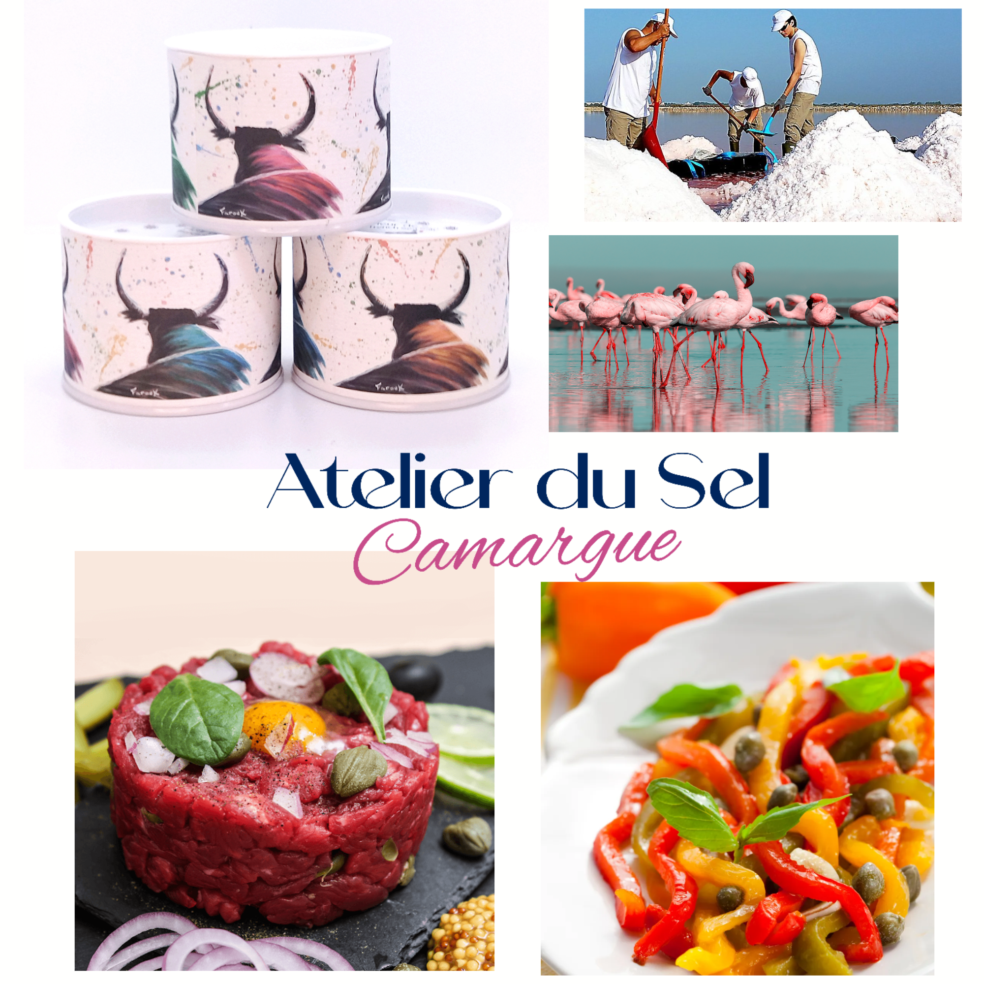 Atelier du Sel Camargue - Vendita all'ingrosso Sale - Sale marino Camargue 100 g2