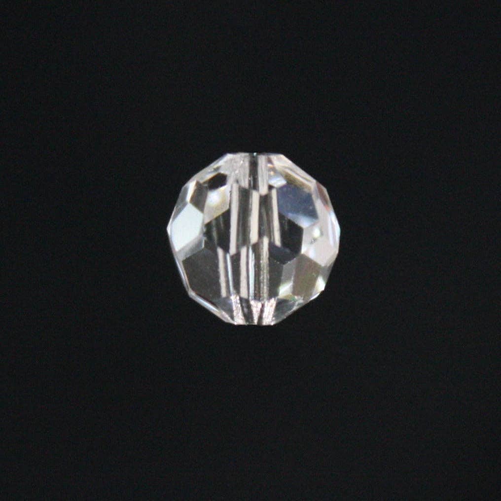 ChandelierParts - Wholesale Beads - Preciosa® Clear Faceted Round Bead1