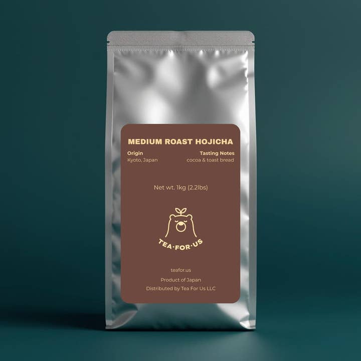 Organic Kyoto Medium-Roast Hojicha 1kg for wholesale by Tea For Us