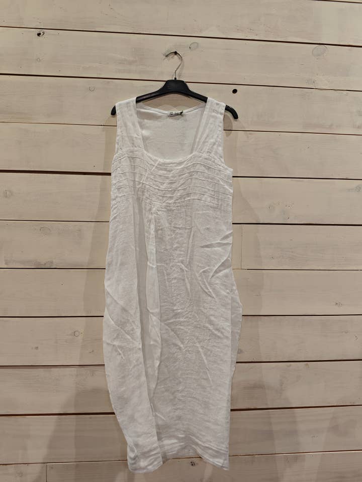 Linos y Textiles – Vestido - Mulher por atacado – Vestido estilo Glovo 100% linho REF 240987