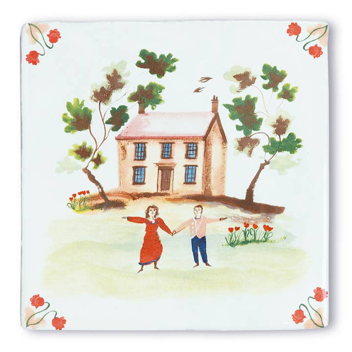 Our love story | StoryTiles art on tile for wholesale by StoryTiles