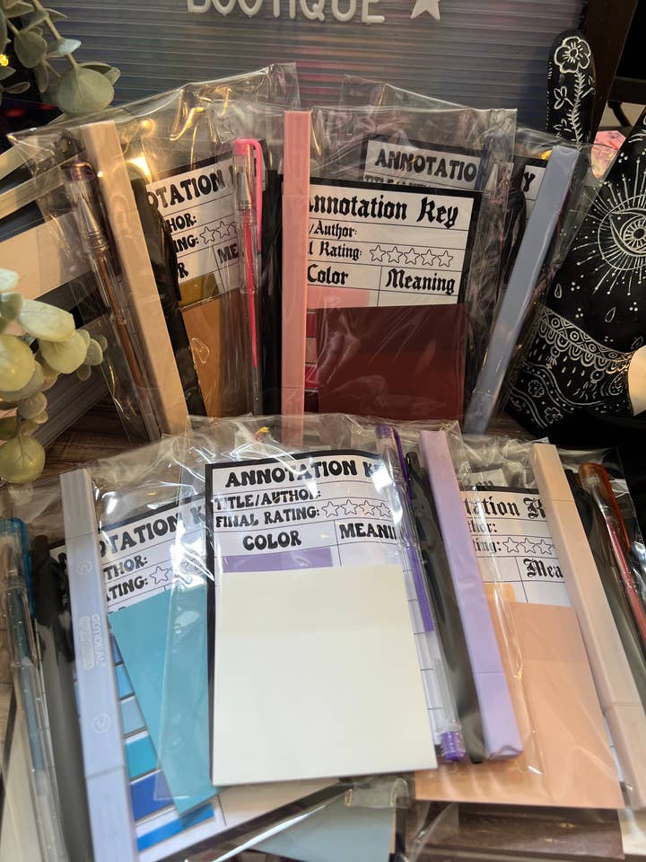 Annotation Kit Refills And Reading Accessories Gift for wholesale by Dark Delights Bootique