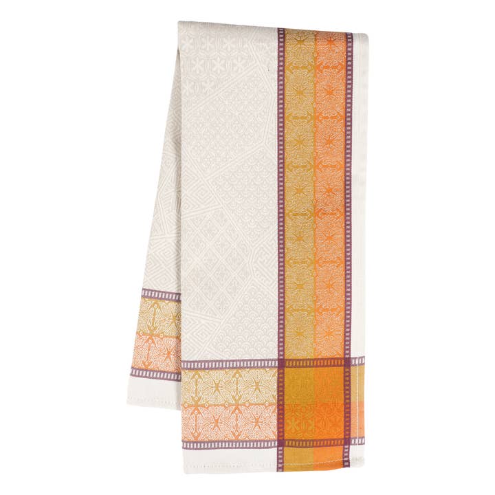 Alma Autumn Portuguese Jacquard Napkin - 18.5" x 18.5 for wholesale on Faire1