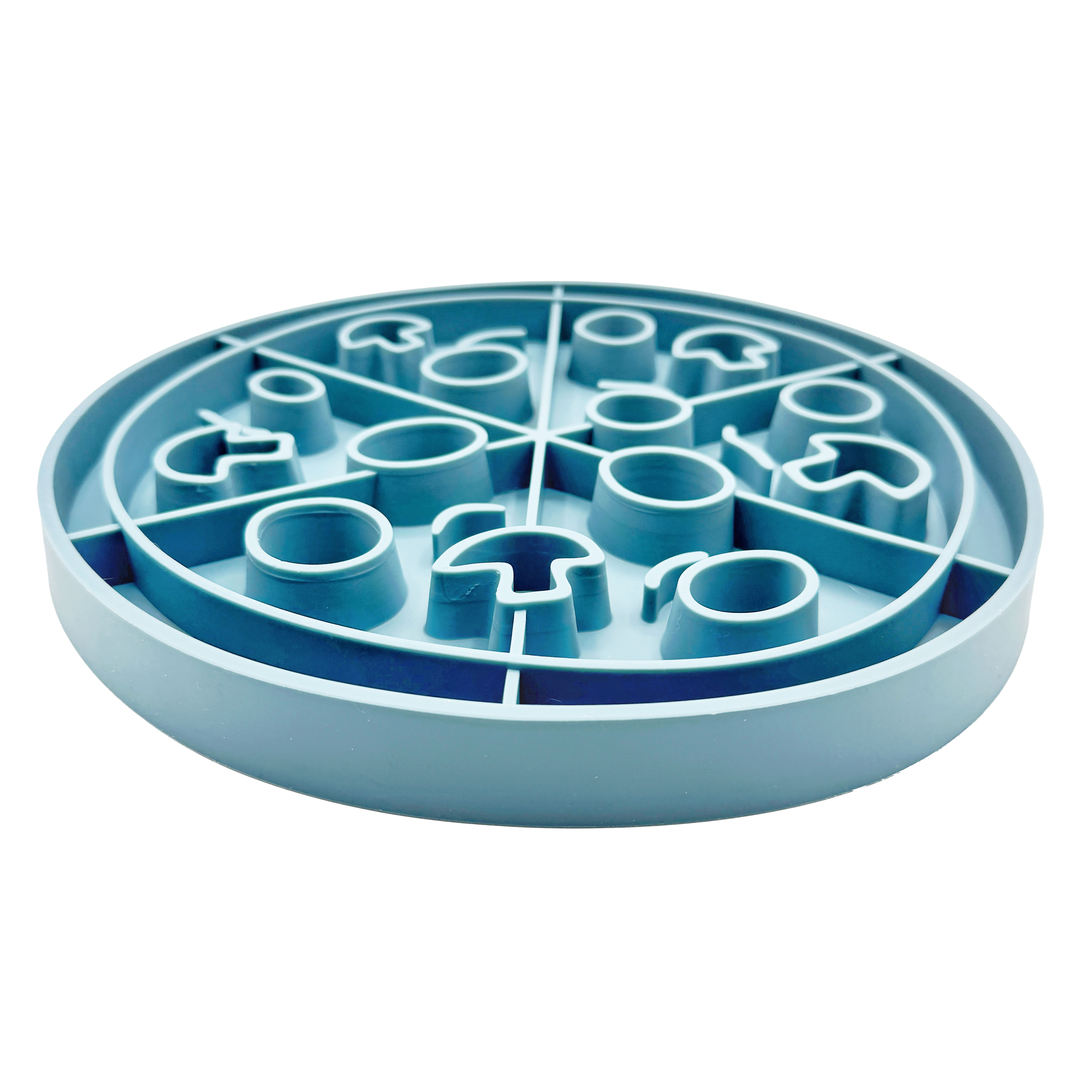 Woofsie - Wholesale Pet Food Mat - Dog - Pizza Snack Mat: 2-in-1 Lick Mat Slow Feed Bowl Combo3